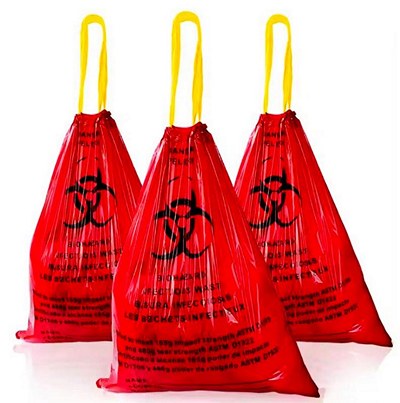 High Quality Medical Waste Bags Thickened Disposable for Clinic & Hospital