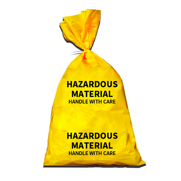 Disposable Medical Garbage Bags Leak Proof Heavy Duty for Healthcare Waste Disposal