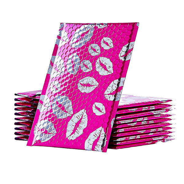 Custom Size with LoGo Print Waterproof Aluminum Foil Bags Moisture-Proof Foil Bubble Package bag