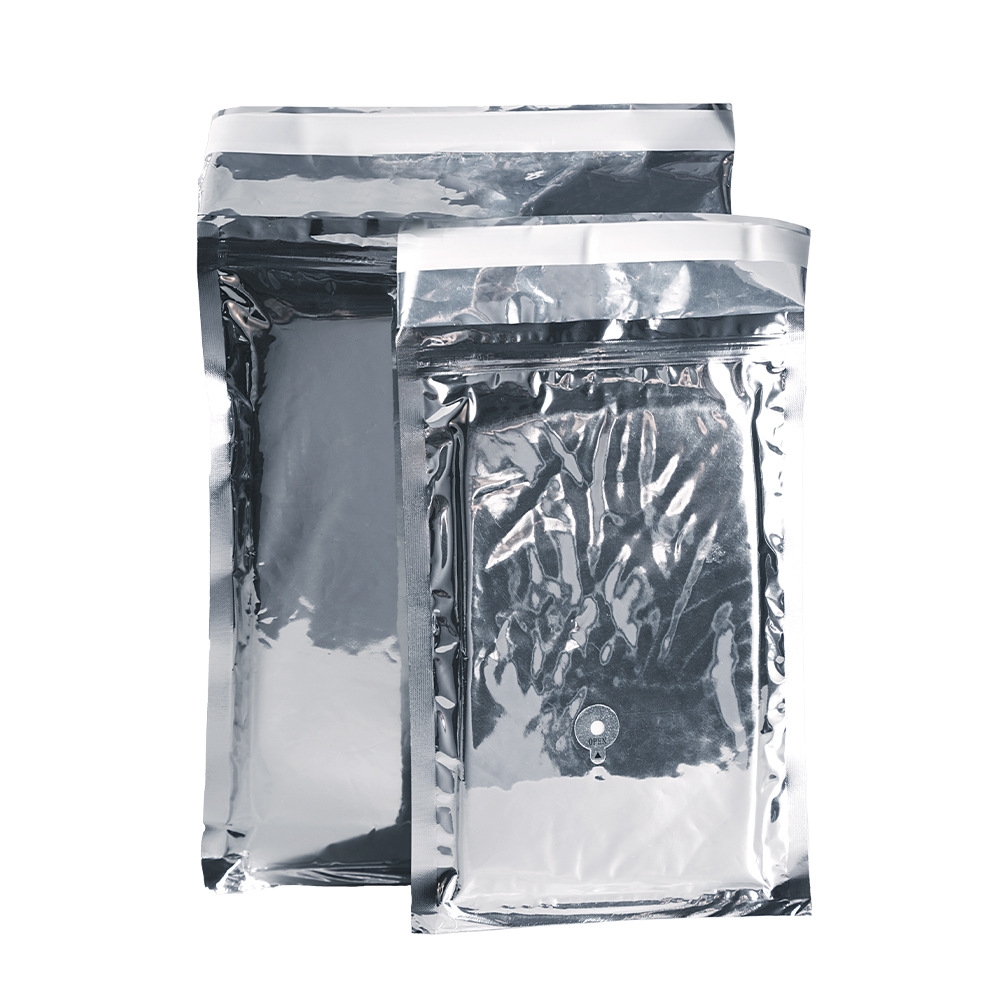 Aluminum foil filled cotton insulation anti-collision bag, pharmaceutical high barrier cold chain transportation packaging, insulation cold bag, aluminum plated vacuum filled cotton bag