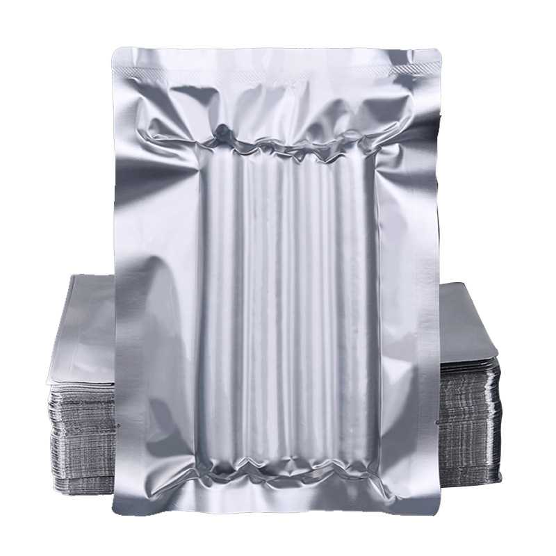 Heat shrinkable thickened aluminum foil high-temperature cooking bag Food aluminum film plastic bag Three side tea facial mask aluminum foil vacuum bag