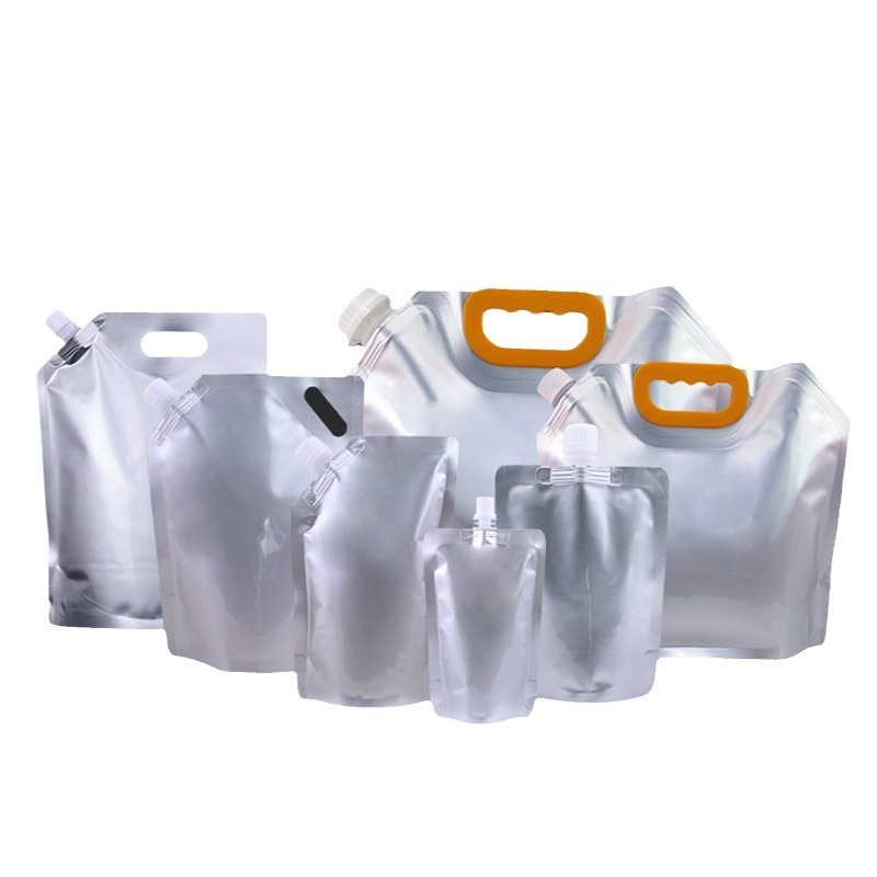 Aluminum foil suction nozzle bag, takeaway packaging, soup bag, hydrogen rich water liquid self-supporting bag, cross-border wholesale, aluminum foil bag, food grade